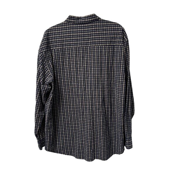 US EXPEDITION BUTTON DOWN SHIRT MENS XL SEERSUCKER 100% COTTON BREATHABLE CASUAL - Picture 2 of 8